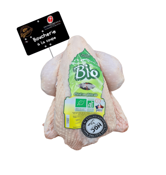 Poulet bio halal - Livraison rapide
