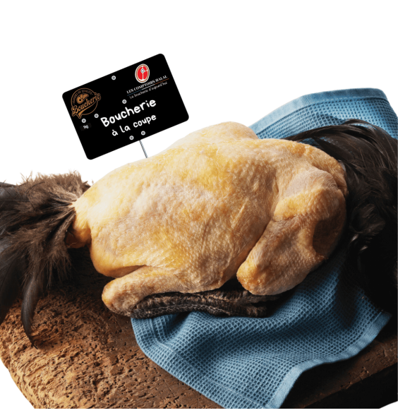 Chapon Gascon farci halal - Livraison rapide