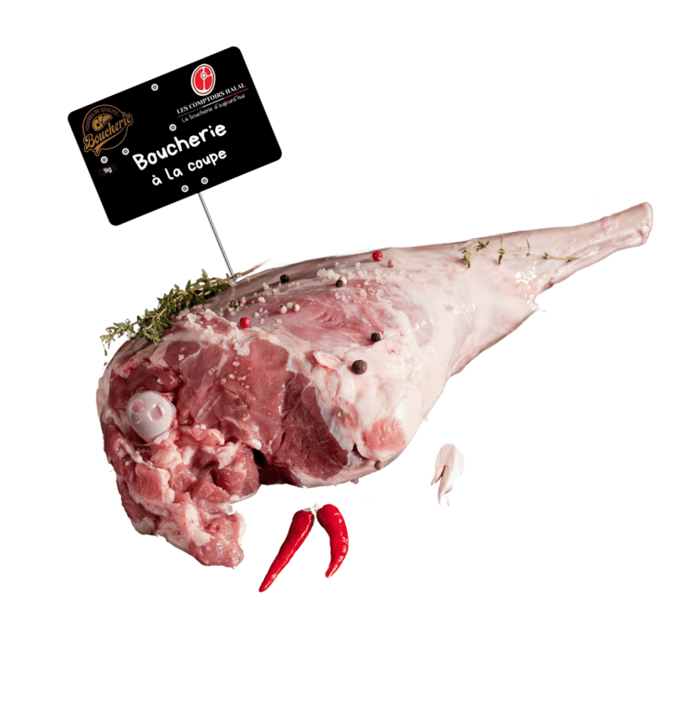 Gigot d'Agneau maître d'hôtel – À rôtir pour la famille | Les Comptoirs Halal