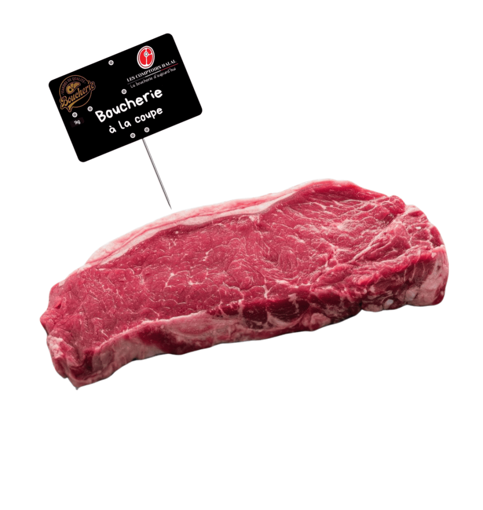 Faux-filet halal tendre et savoureux Faux-filet halal tendre et savoureux