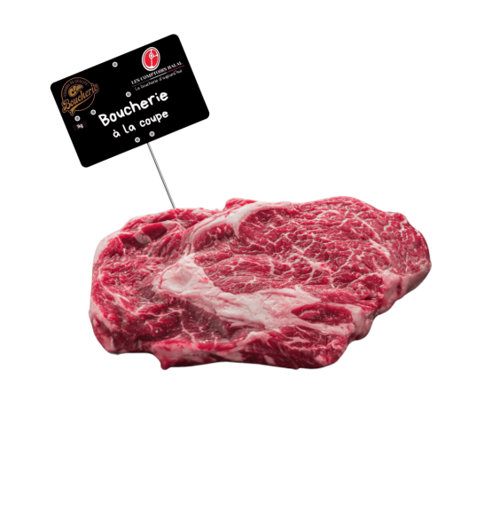Entrecôte halal tendre et savoureuse
