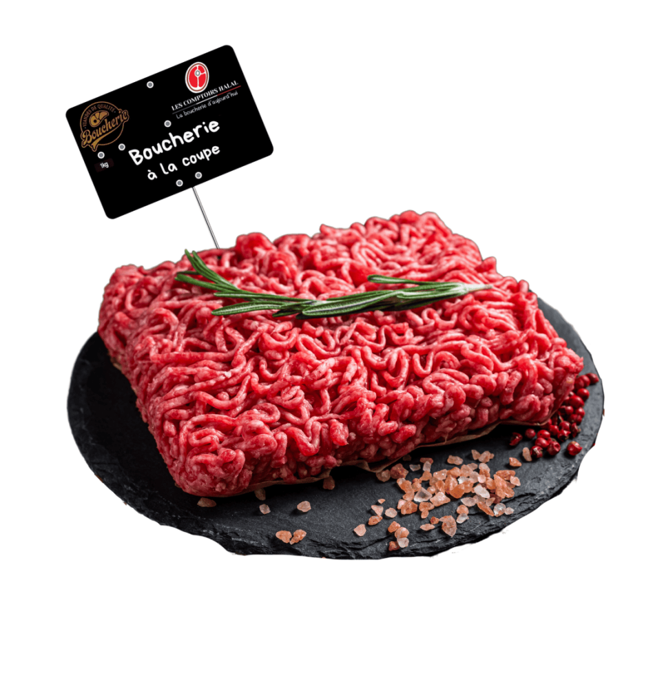 Viande hachée de bœuf – Fraîche et pratique | Les Comptoirs Halal