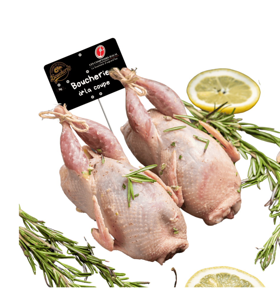 Caille – Délicate et raffinée | Les Comptoirs Halal