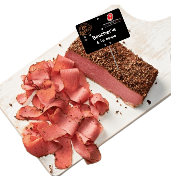 Pastramie Bœuf Poivré halal - Les Comptoirs Halal