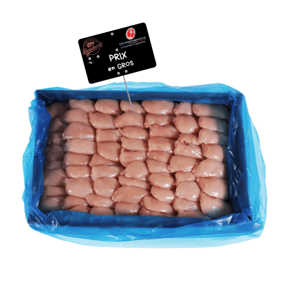 Filets de poulet 2,5kg à prix abattoir halal - Les Comptoirs Halal