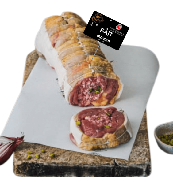 Rôti de chapons chorizo halal - Les Comptoirs Halal