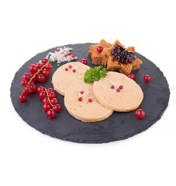 Duo de médaillons de foie gras