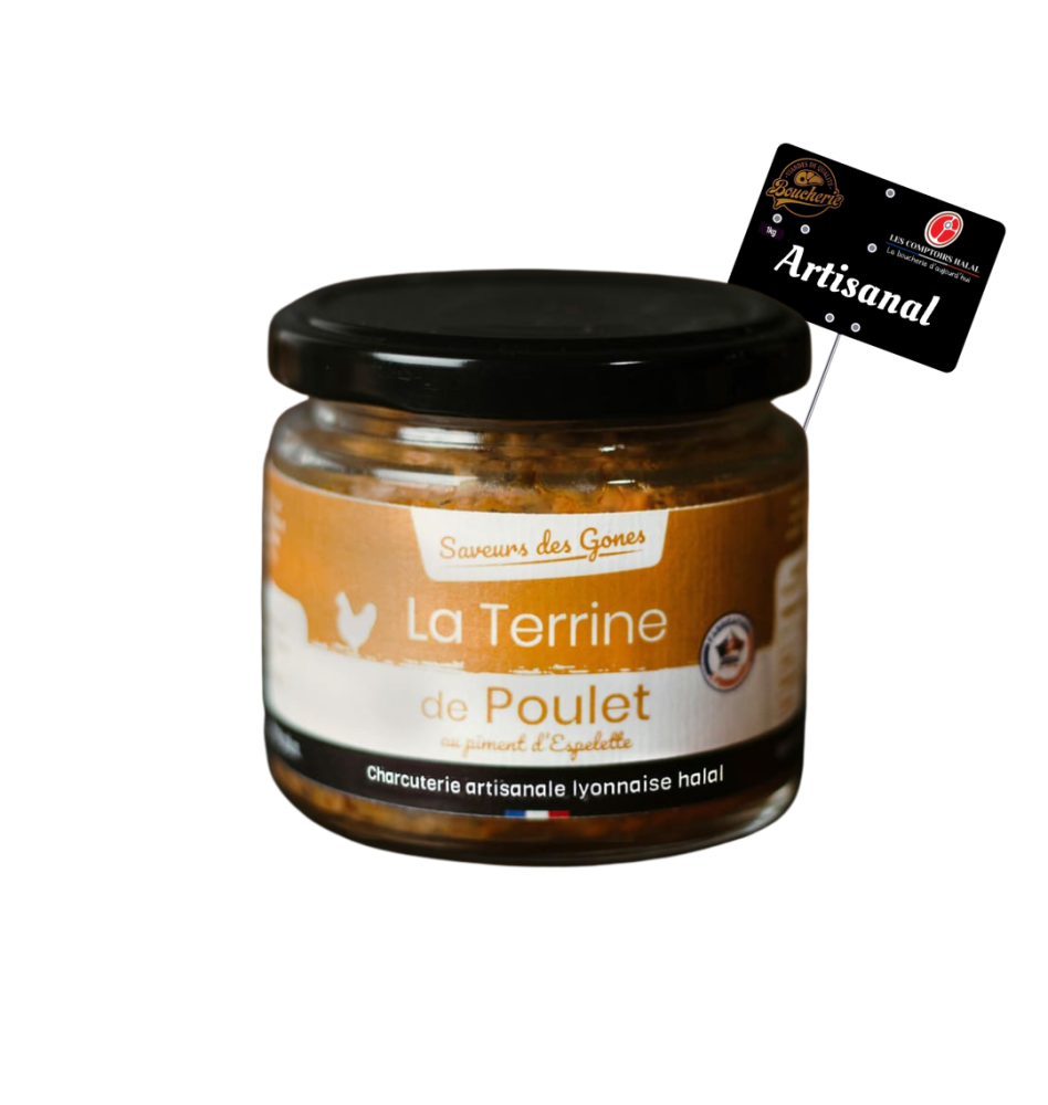 Terrine de Poulet au Piment d’Espelette – Parfumée et relevée | Les Comptoirs Halal