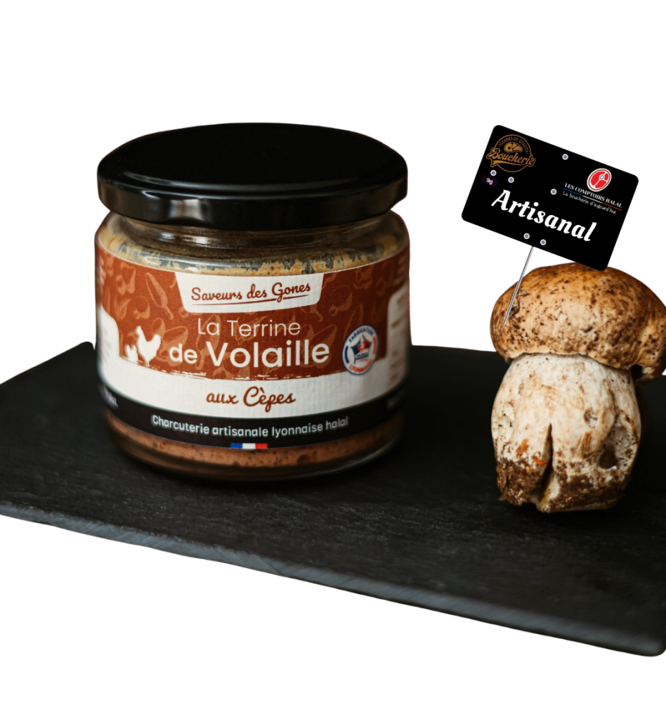 Terrine de Volaille aux Cèpes – Intense et onctueuse | Les Comptoirs Halal
