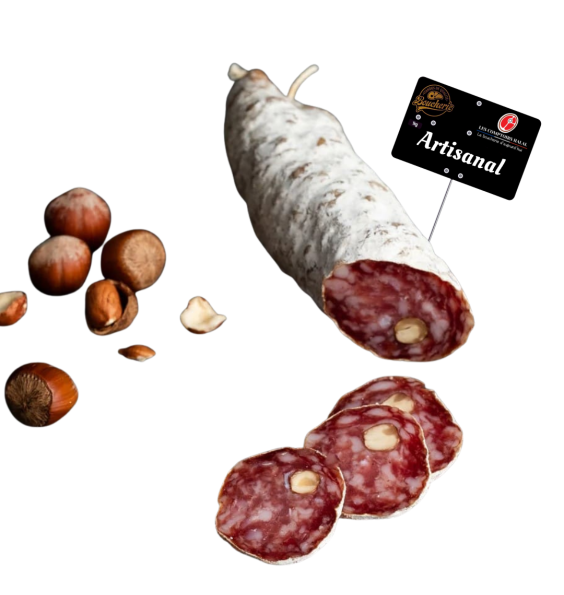 Saucisson Sec Bœuf Noisette halal - Les Comptoirs Halal