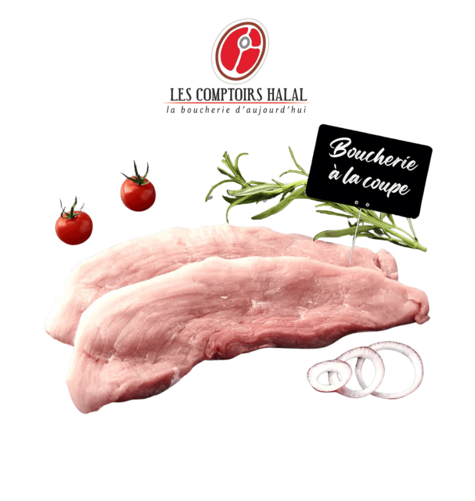 Escalope de veau halal - Livraison rapide Escalope de veau halal - Livraison rapide