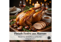 🍗 Pintade aux Marrons et Champignons
